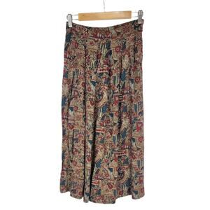 Vintage Country Sophisticates by Pendleton Americana Midi Skirt 10